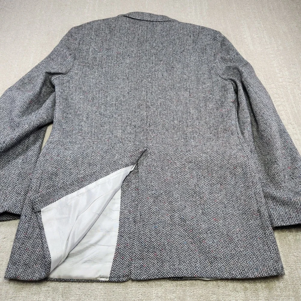 Vintage Herringbone Tweed Blazer Men 40R Wool Sport‎ Coat Jacket Archdale
